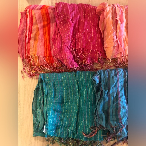 Scarfs EUC Lot of 7, Made in Israel - Picture 2 of 3